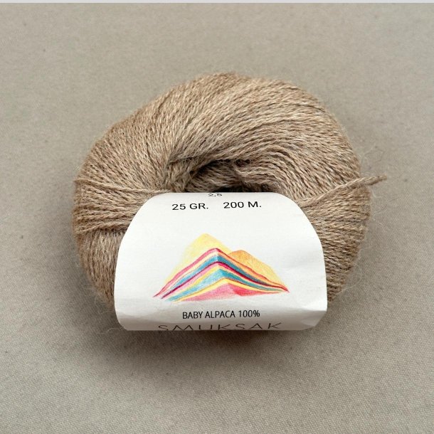 Baby Alpaca 100% - 25 g - Smuksak SFN61 - Hazelnut
