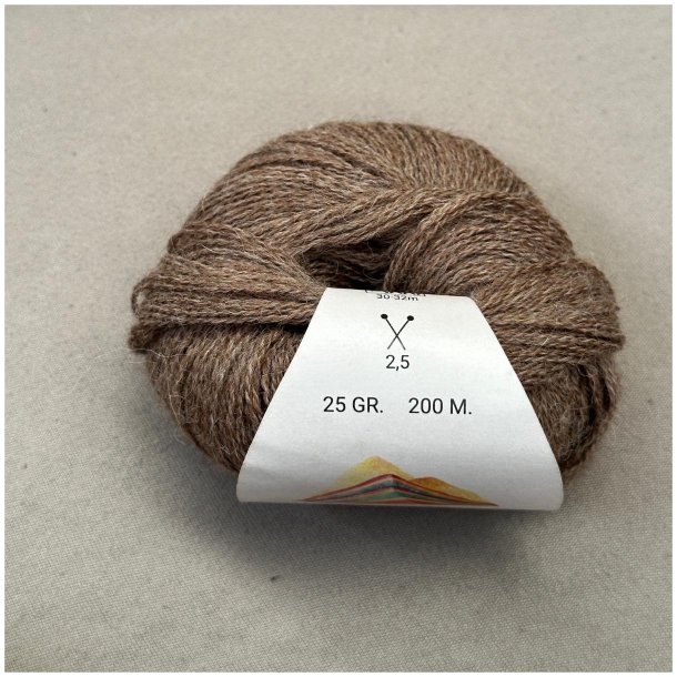 Baby Alpaca 100% - 25 g - Smuksak SFN63 - Truffle