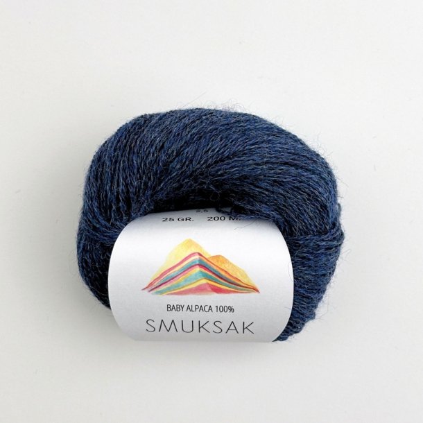Baby Alpaca 100% - 25 g - Smuksak C866 - Dark Blue Jeans