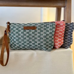 V�vet Clutch - Woven - Mauds Collection