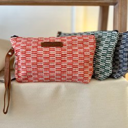 V�vet Clutch - Woven - Mauds Collection