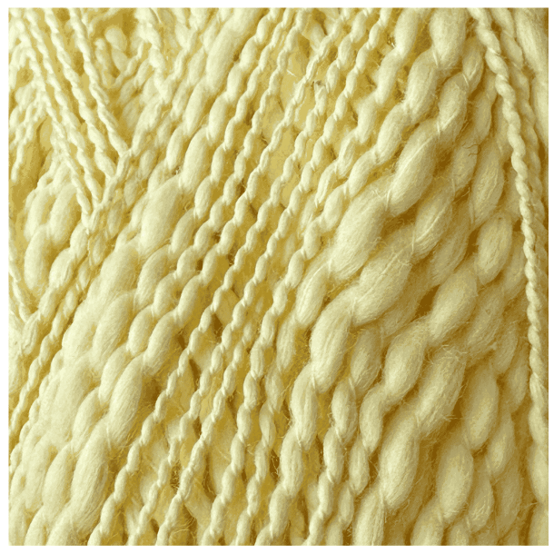 Hjerte Cotton Flam� - Hjertegarn 3050 Lys Gul