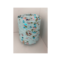 Bomuld med pailletter