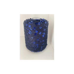 Bomuld med pailletter