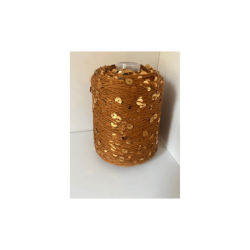 Bomuld med pailletter