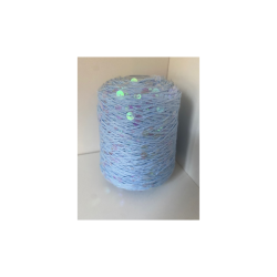 Bomuld med pailletter