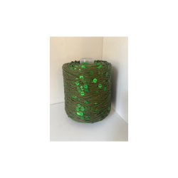 Bomuld med pailletter