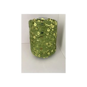 Bomuld med pailletter