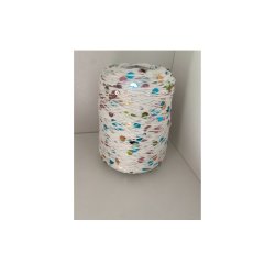 Bomuld med pailletter