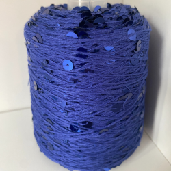 Bomuld med pailletter