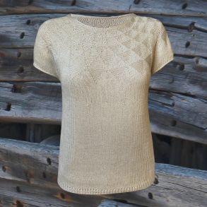 Strikkekit - Dina Sommer af Hanne Larsen - Str XS-S-M-L