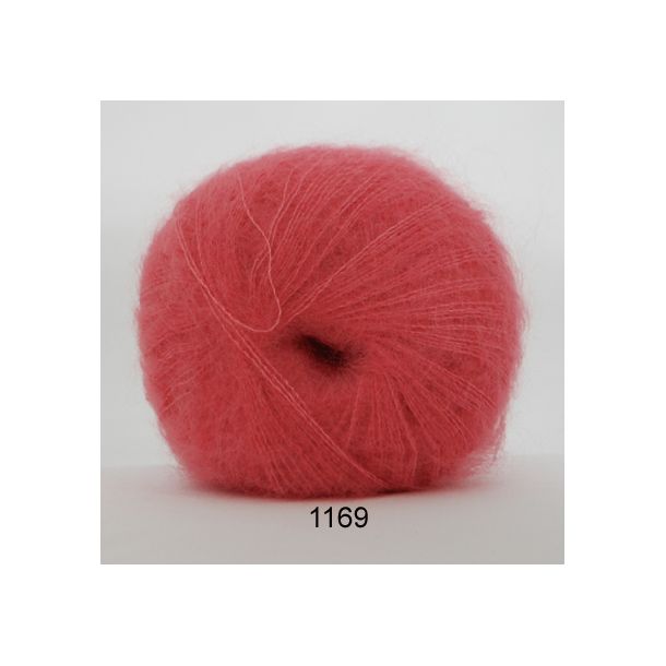Hjertegarn - Silk Kid Mohair 1169 Lys pink