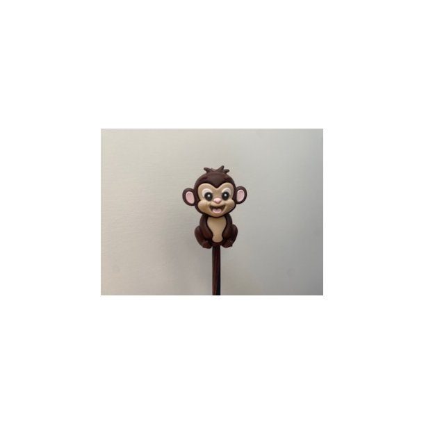 Maskestoppere silikone Abe Rund M&oslash;rkebrun