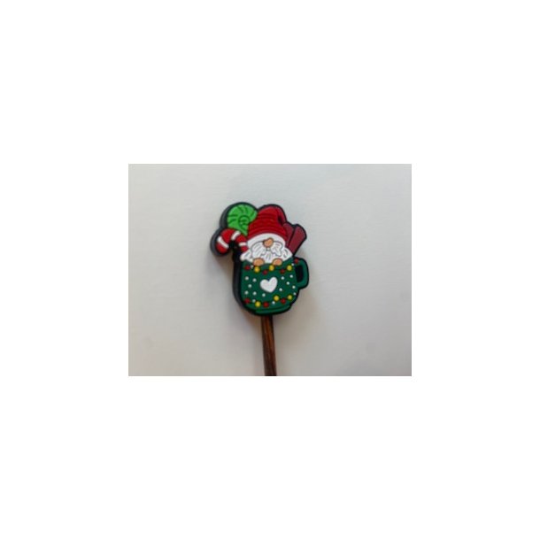 Maskestoppere silikone Jul - Julekrus Gr&oslash;n