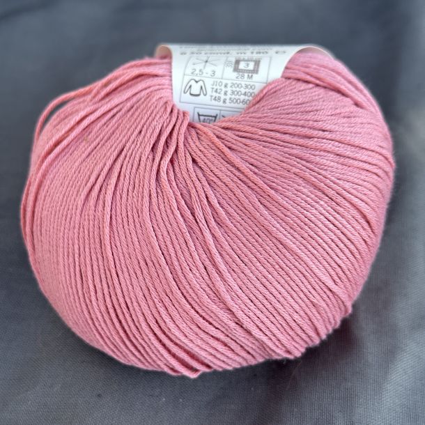 Mondial - Cotton Soft Bio 0162 - Gammel Rosa