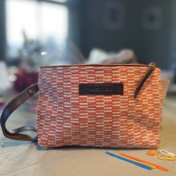 V�vet Clutch - Woven - Mauds Collection