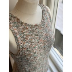 Strikkekit - Sommertop i Iris - Permin Str XS