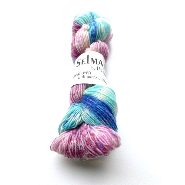 Selma by Permin 880818 Rhvid med pink/bl