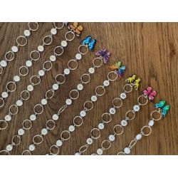 Strikkefisk med Sommerfugl