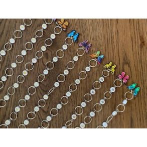 Strikkefisk med Sommerfugl