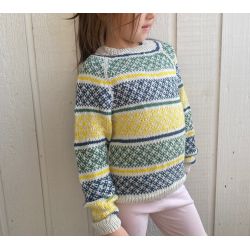 Strikkekit - Bergen - str 4 - 6 - 8 - 10 r