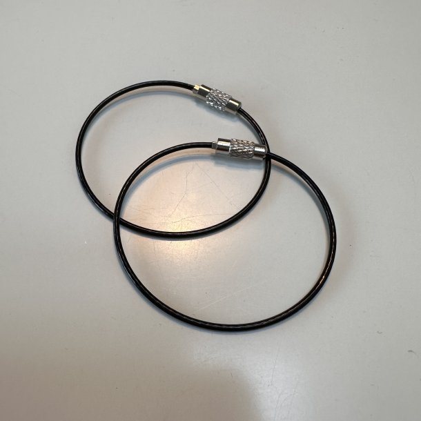 Wire-ring til maskemarkrer og smting Sort