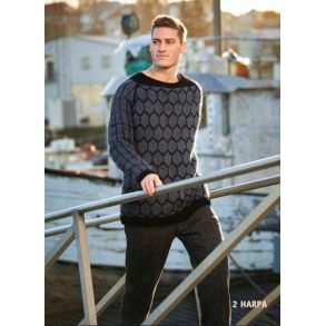 Opskrift - Harpa - slges kun sammen med garn