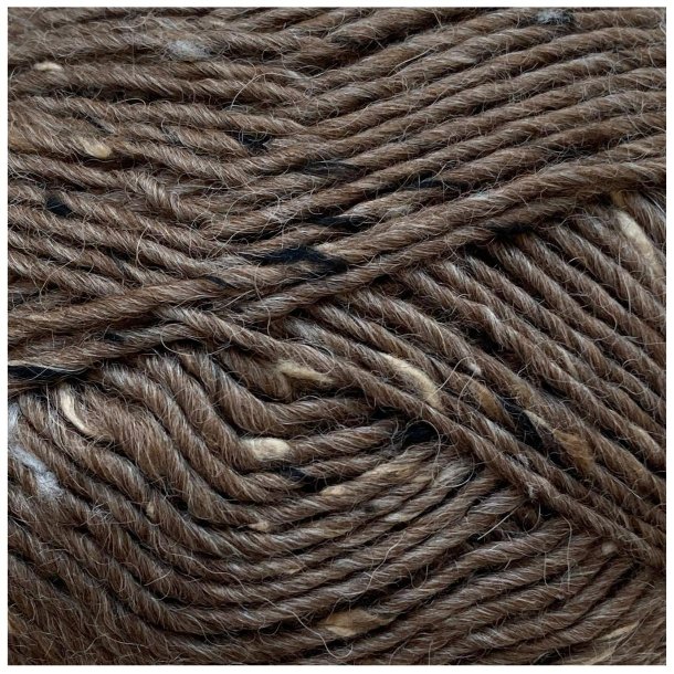 CaMaRose - Lama tweed 6476 Brunmeleret