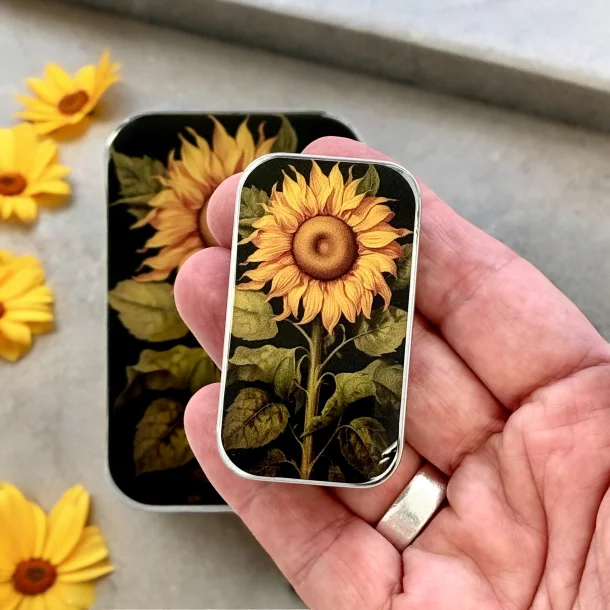 Tin ske - Lille - Firefly Notes  Beautiful Sunflower - Lille