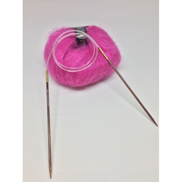 Pony Perfect - rundpinde med fast wire 3,5 mm - 60 cm