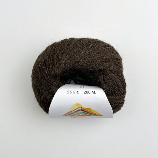 Baby Alpaca 100% - 25 g - Smuksak SFN44 - Cocoa