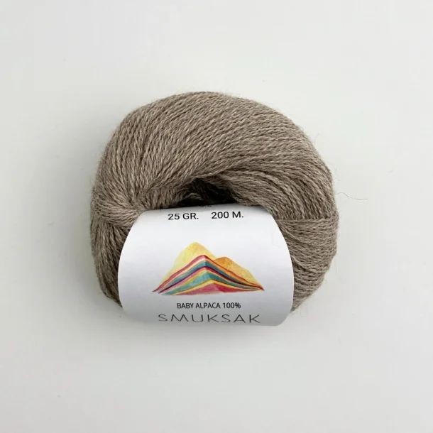 Baby Alpaca 100% - 25 g - Smuksak SFN61 - Hazelnut
