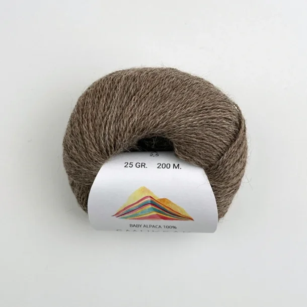 Baby Alpaca 100% - 25 g - Smuksak SFN63 - Truffle