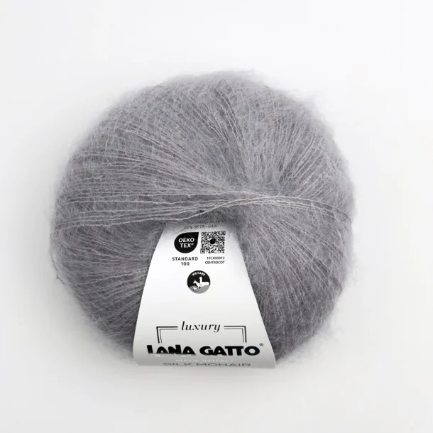 Lana Gatto - Silk Mohair 30145 - Concrete Grey