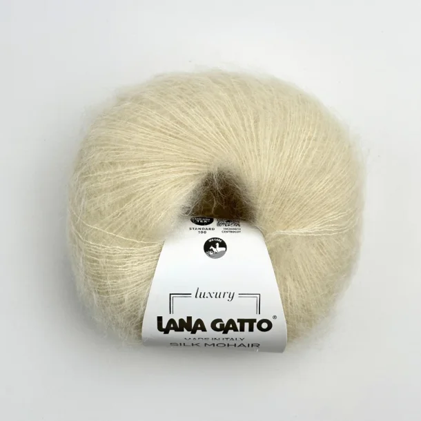 Lana Gatto - Silk Mohair 06028 - Vanilla Ice Creme