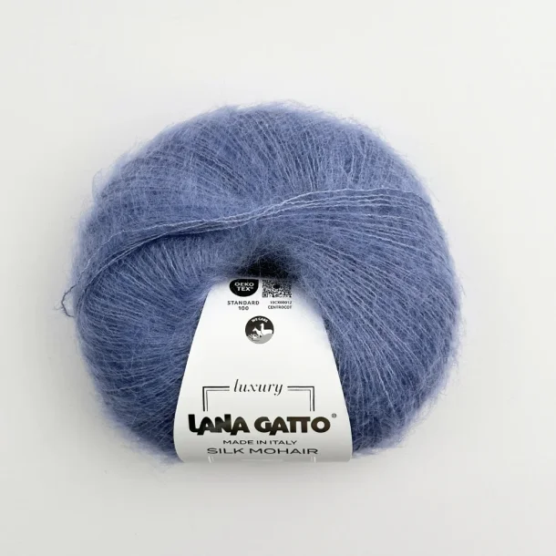 Lana Gatto - Silk Mohair 06034 - Jeans Blue