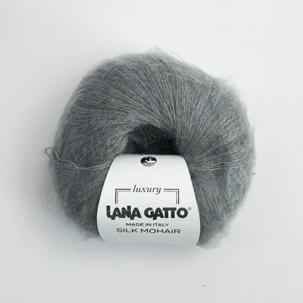 Lana Gatto - Silk Mohair A9608 Smoked grey