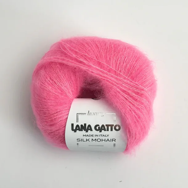 Lana Gatto - Silk Mohair A0900 - Flamingo Pink