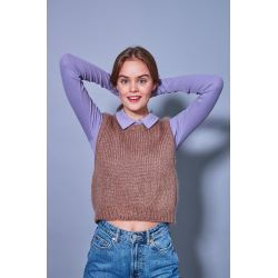 Opskrift - Saga Vest by Spektakelstrik