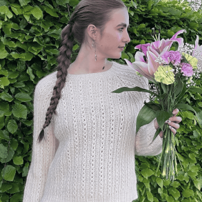 Strikkekit - Winter pearl sweater - str S