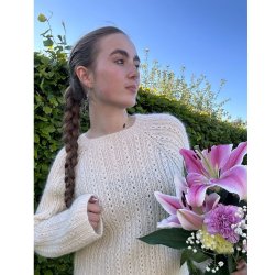 Strikkekit - Winter pearl sweater - str M