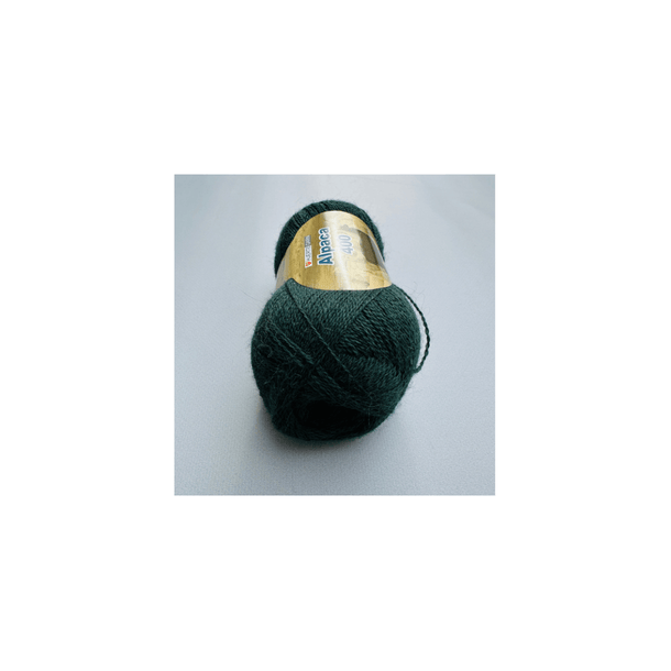 Hjertegarn - Hjerte alpaca 400 9175 M&oslash;rkegr&oslash;n