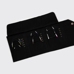 Knitpro Coal Etui Til Rundpinde - Sort