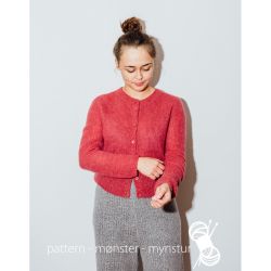 Strikkekit - Enkel cardigan str. S - Navia