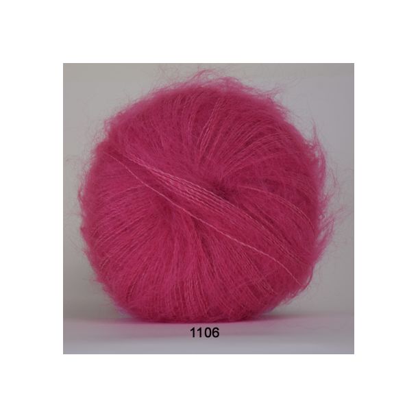 Hjertegarn - Silk Kid Mohair 1106 Pink
