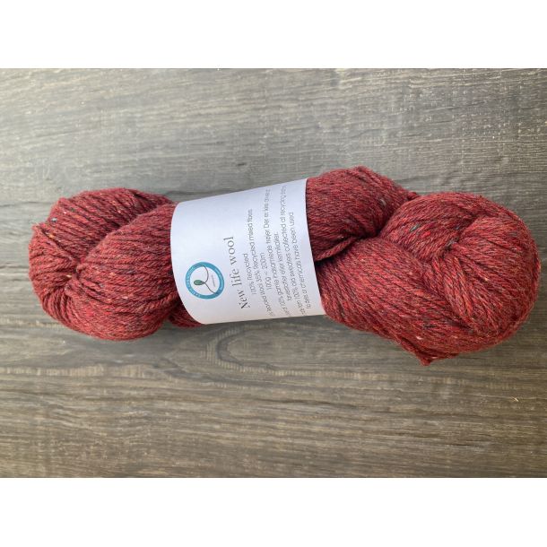 New Life Wool 7080 Scarlet Melange