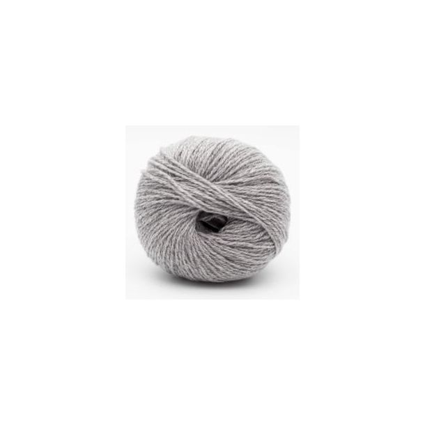 Eco Cashmere Fingering - Kremke Soul Wool 10002 - Light Grey Blend