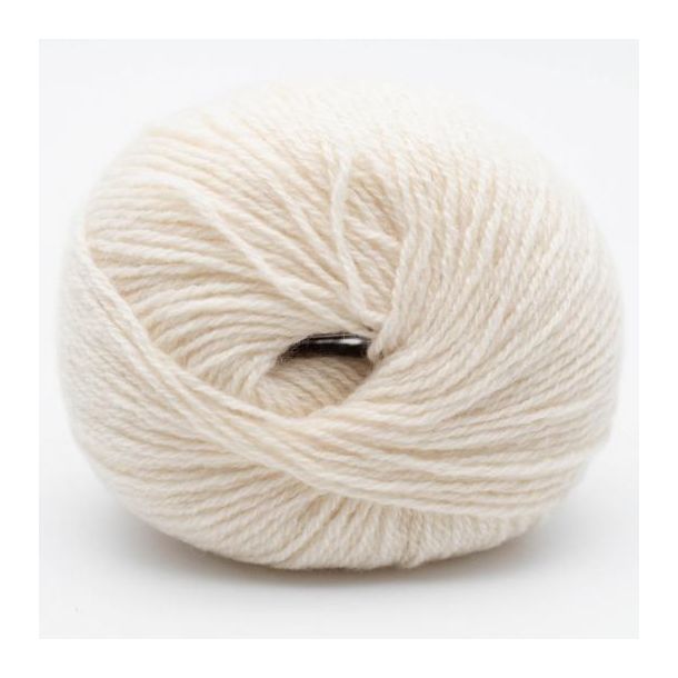 Eco Cashmere Fingering - Kremke Soul Wool 10001 - Natural
