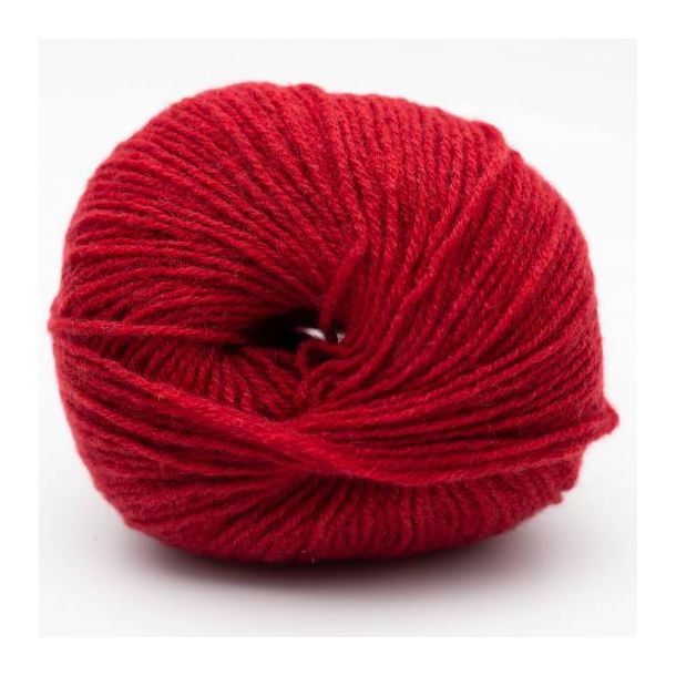 Eco Cashmere Fingering - Kremke Soul Wool 10041 - Cherry Red