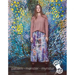 Strikkekit - Oversize bluse med hulsmønster - navia